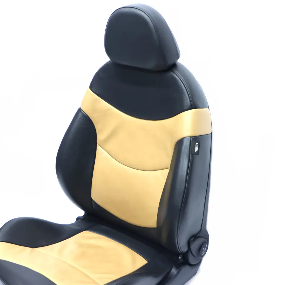 Asiento Delantero Mini Cooper One R50 R53 Sport Izquierdo Cuero Cordoba Beige para con número de pieza 7130093 Asiento Delantero Mini Cooper One R50 R53 Sport Izquierdo Cuero Cordoba Beige - SKU 7130093 - Número de pieza 7130093