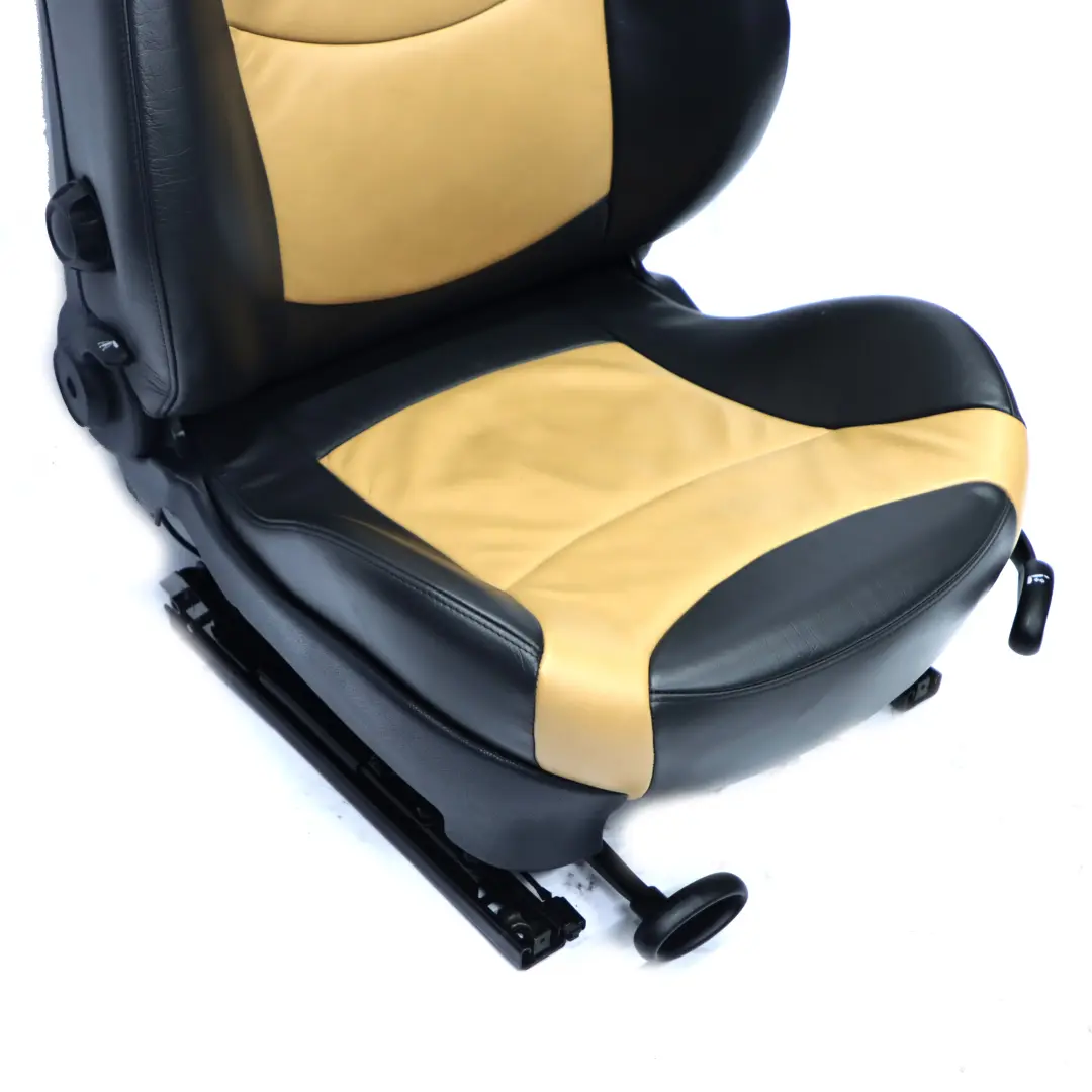 Asiento Delantero Mini Cooper One R50 R53 Sport Izquierdo Cuero Cordoba Beige para con número de pieza 7130093 Asiento Delantero Mini Cooper One R50 R53 Sport Izquierdo Cuero Cordoba Beige - SKU 7130093 - Número de pieza 7130093