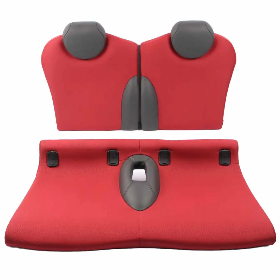 Seats Mini Cooper R50 R53 Cloth Leather Molette Red Set Interior Front Rear Seat to with Part number 7130099 Seats Mini Cooper R50 R53 Cloth Leather Molette Red Set Interior Front Rear Seat - SKU 7130099-1 - Part number 7130099