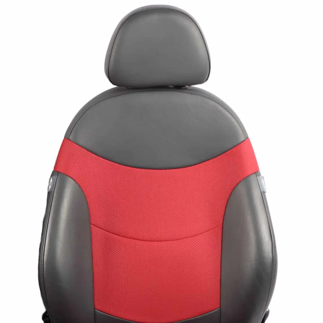 Seats Mini Cooper R50 R53 Cloth Leather Molette Red Set Interior Front Rear Seat to with Part number 7130099 Seats Mini Cooper R50 R53 Cloth Leather Molette Red Set Interior Front Rear Seat - SKU 7130099-1 - Part number 7130099