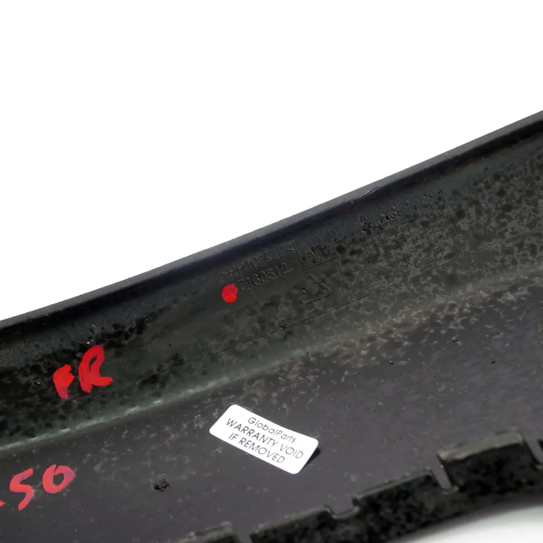 Front Right O/S Bumper Spoiler Wheel Arch Trim to Mini Cooper One R50 with Part number 7130312 Mini Cooper One R50 Front Right O/S Bumper Spoiler Wheel Arch Trim - SKU 7130312 - Part number 7130312