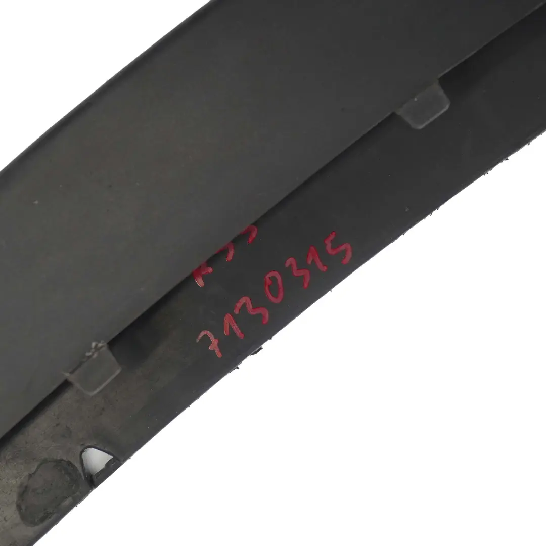 Mini S R52 R53 Pare-chocs Avant Aileron Central Inférieur Trim Noir - SKU 7130315 - Numéro de pièce 7130315