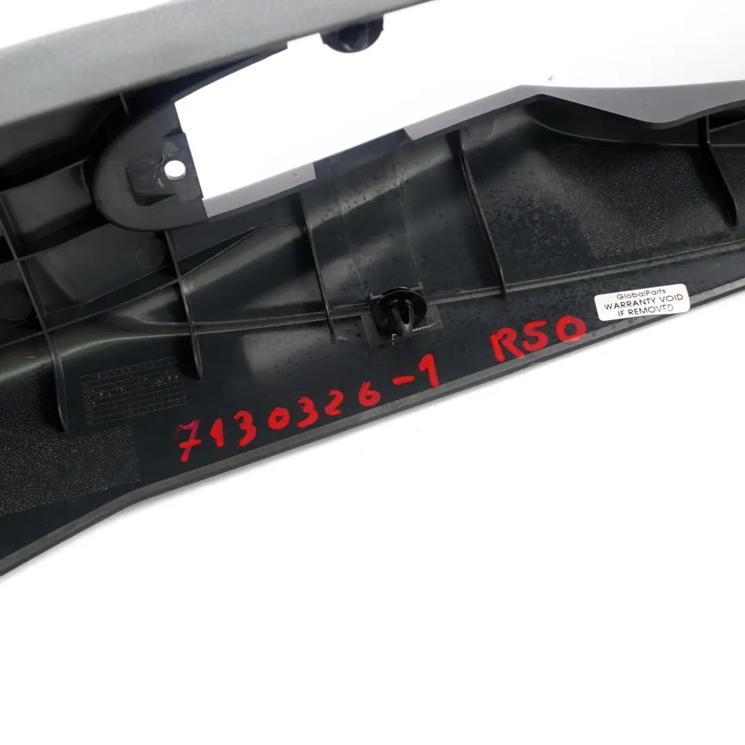 Mini R50 R53 Frein a main Centre Console Porte-Gobelet Noir 7130326 - SKU 7130326-1 - Numéro de pièce 6958571