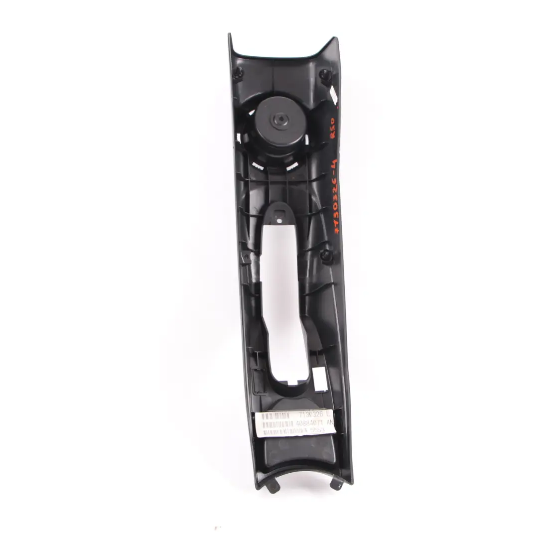 Mini R50 R53 Handbrake Centre Console Trim Panel Cup Holder Black - SKU 7130326-4 - Part number 7130326