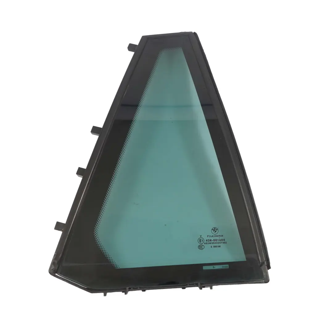 Puerta Ventana Cristal Fijo Oscuro Trasera Derecha AS3 para BMW E91 LCI con número de pieza 7130364 BMW E91 LCI Puerta Ventana Cristal Fijo Oscuro Trasera Derecha AS3 - SKU 7130364-1 - Número de pieza 7130364