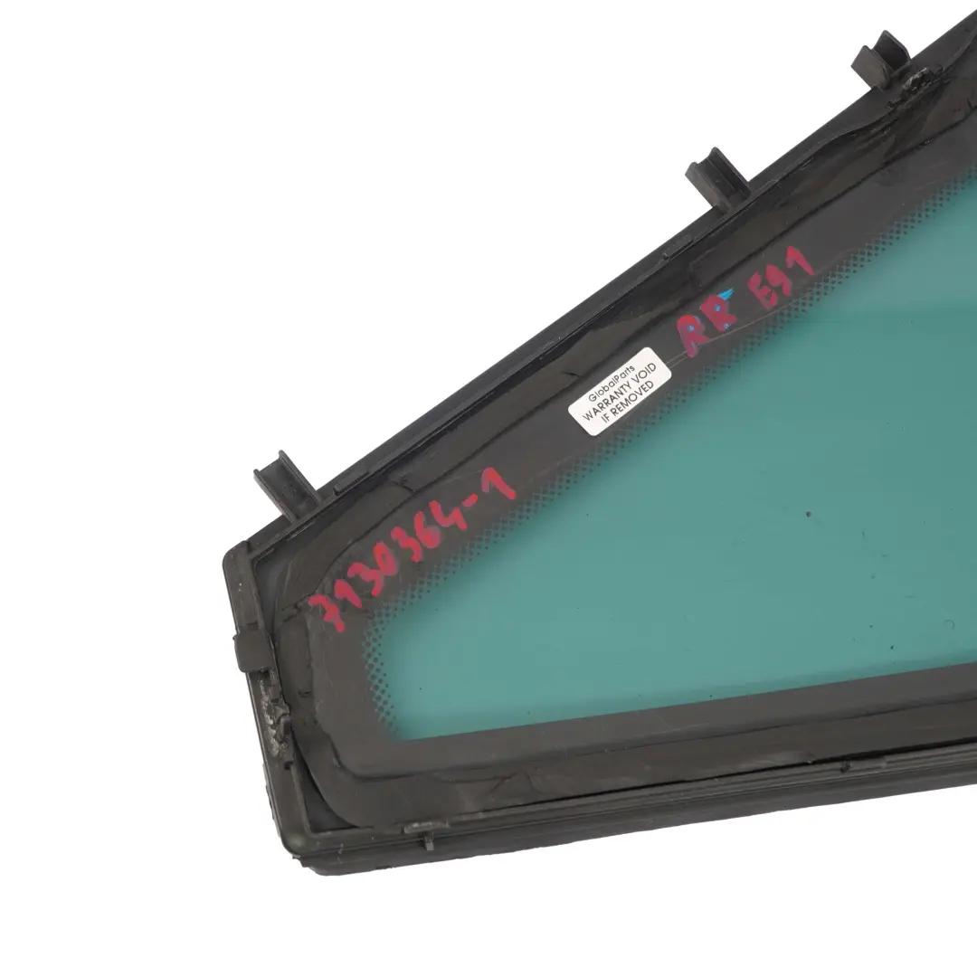 BMW E91 LCI Fenêtre De Porte Fixe En Verre Foncé Arrière Droite AS3 - SKU 7130364-1 - Numéro de pièce 7130364