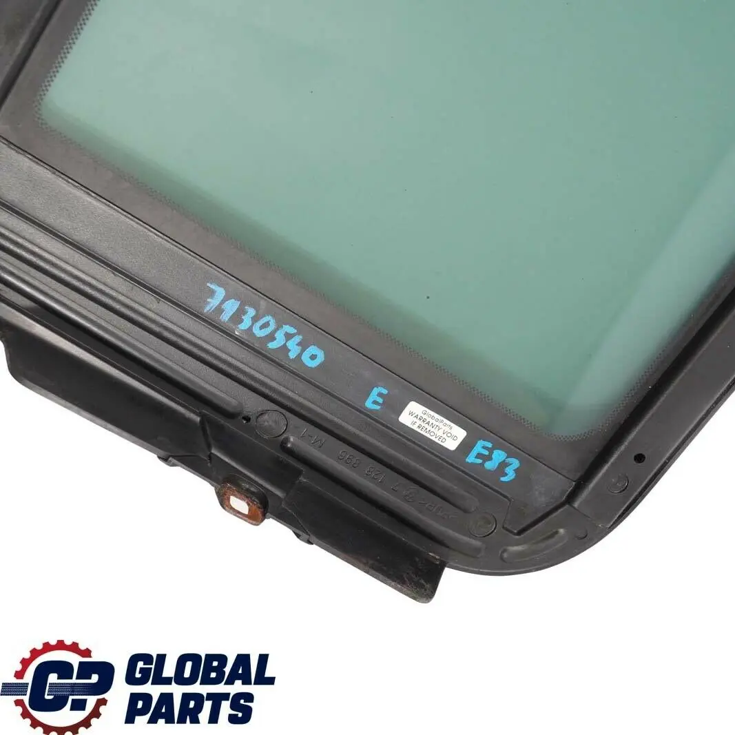 BMW X3 E83 Techo corredizo trasero tintado Ventana de cristal Cubierta AS3 - SKU 7130540 - Número de pieza 7130540