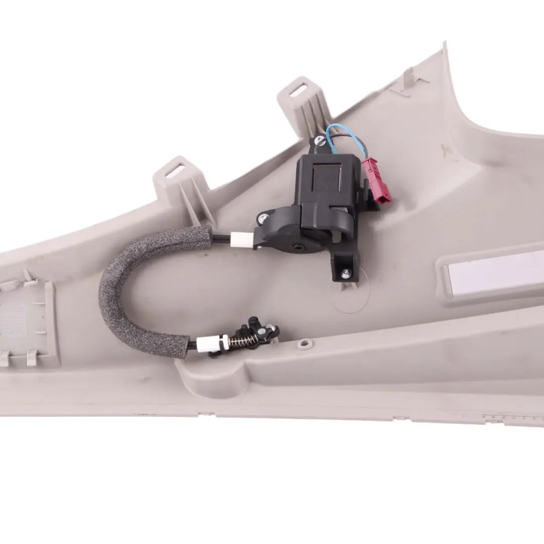 BMW 3 Series E91 LCI Cover Column D Trim Grey Grau Left N/S - SKU 7130667 - Part number 9151705