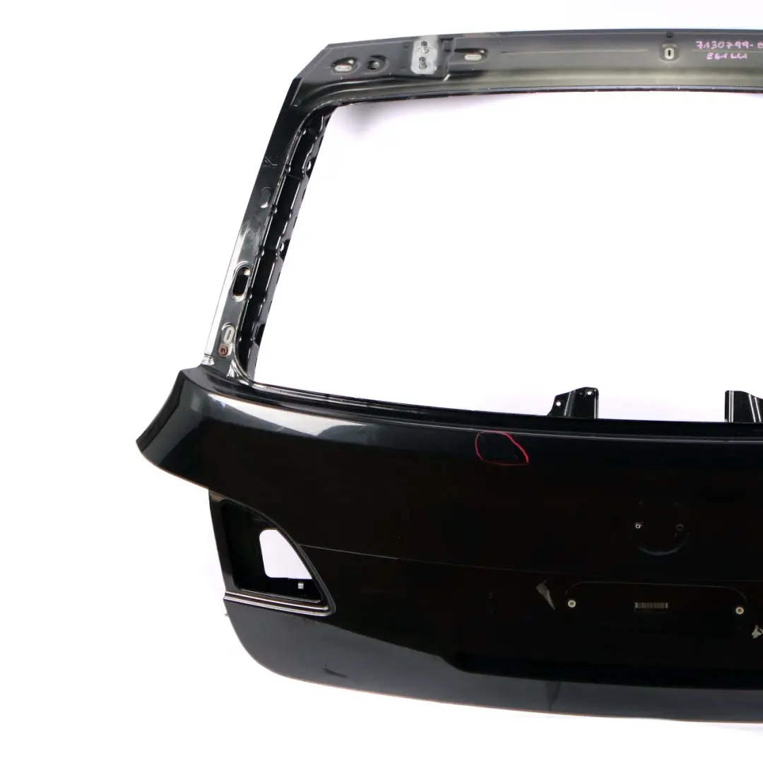 Boot Trunk Lid Black Sapphire Metallic - 475 to BMW E61 Touring Tailgate with Part number 7130799 BMW E61 Touring Tailgate Boot Trunk Lid Black Sapphire Metallic - 475 - SKU 7130799-BS - Part number 7130799