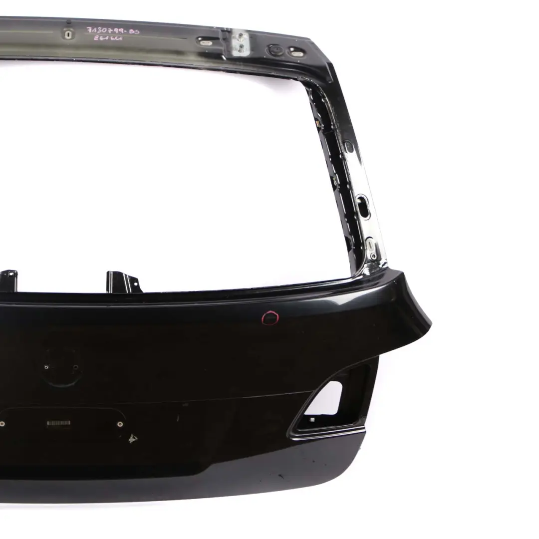 Boot Trunk Lid Black Sapphire Metallic - 475 to BMW E61 Touring Tailgate with Part number 7130799 BMW E61 Touring Tailgate Boot Trunk Lid Black Sapphire Metallic - 475 - SKU 7130799-BS - Part number 7130799