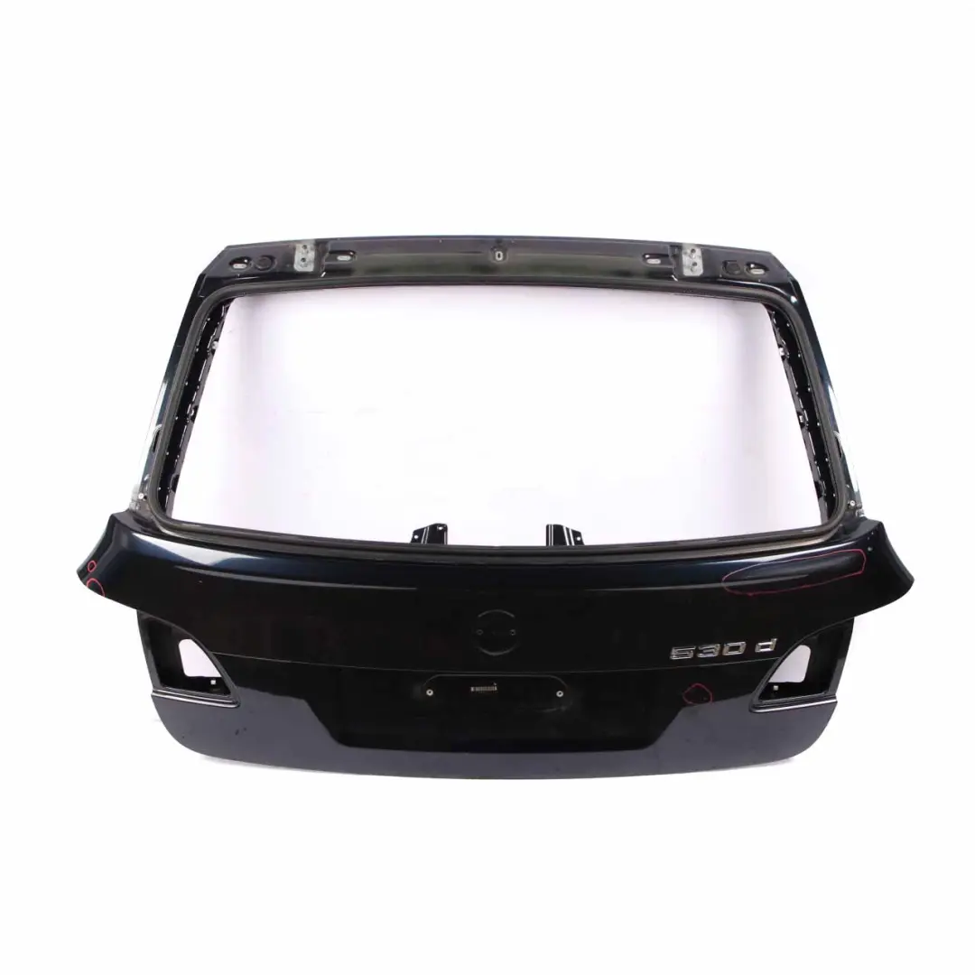 Trunk Boot Lid Carbonschwarz Carbon Black - 416 to BMW E61 Touring Tailgate with Part number 7130799 BMW E61 Touring Tailgate Trunk Boot Lid Carbonschwarz Carbon Black - 416 - SKU 7130799-CAR1 - Part number 7130799