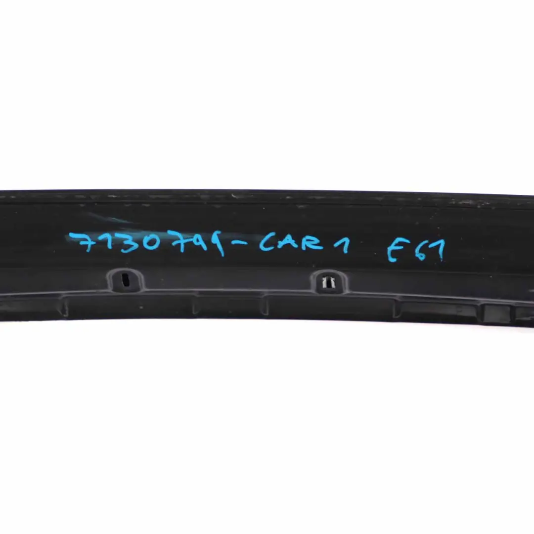 Trunk Boot Lid Carbonschwarz Carbon Black - 416 to BMW E61 Touring Tailgate with Part number 7130799 BMW E61 Touring Tailgate Trunk Boot Lid Carbonschwarz Carbon Black - 416 - SKU 7130799-CAR1 - Part number 7130799