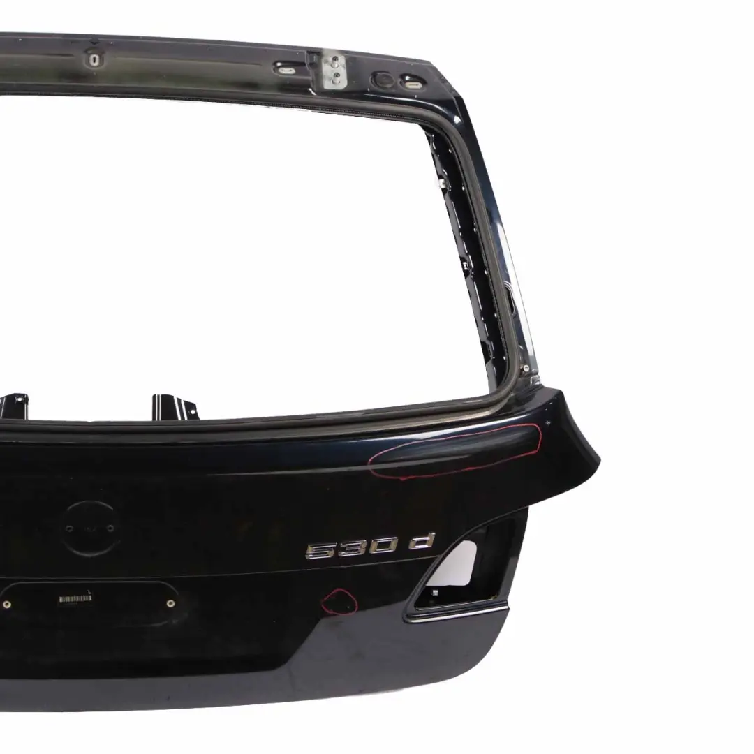 BMW E61 Touring Tailgate Trunk Boot Lid Carbonschwarz Carbon Black - 416 - SKU 7130799-CAR1 - Part number 7130799