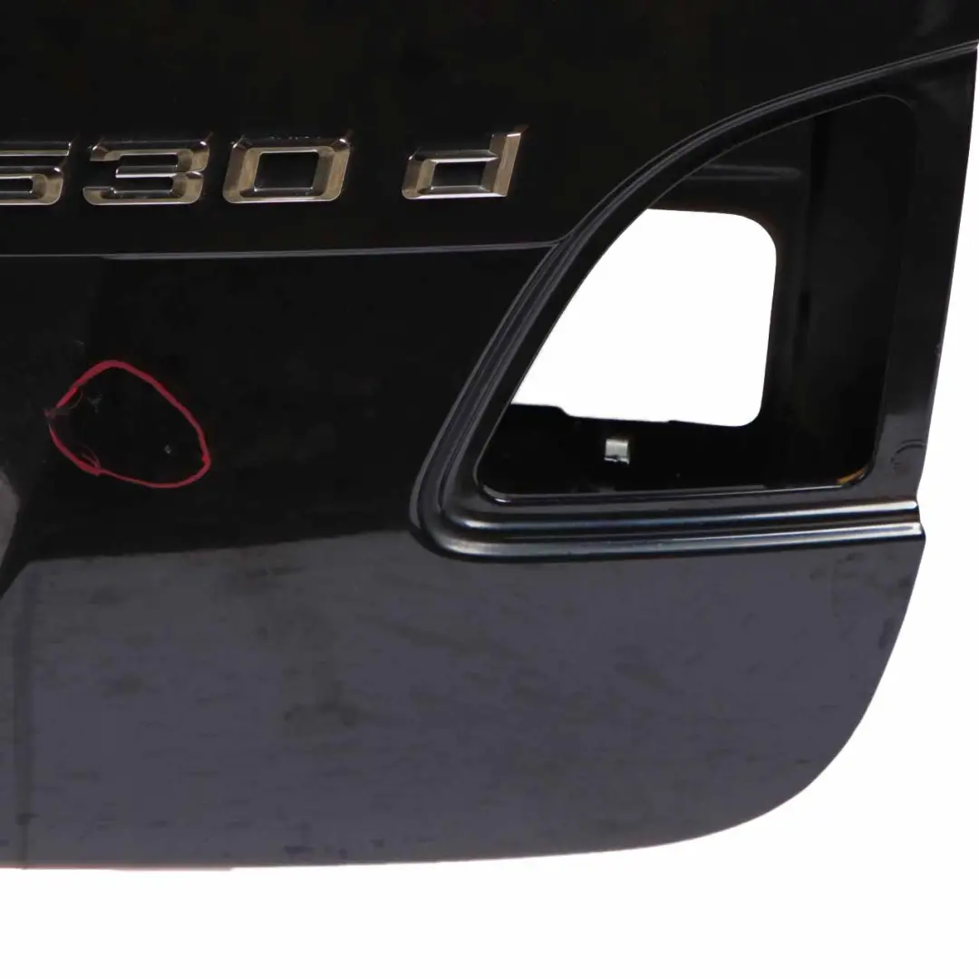 Trunk Boot Lid Carbonschwarz Carbon Black - 416 to BMW E61 Touring Tailgate with Part number 7130799 BMW E61 Touring Tailgate Trunk Boot Lid Carbonschwarz Carbon Black - 416 - SKU 7130799-CAR1 - Part number 7130799