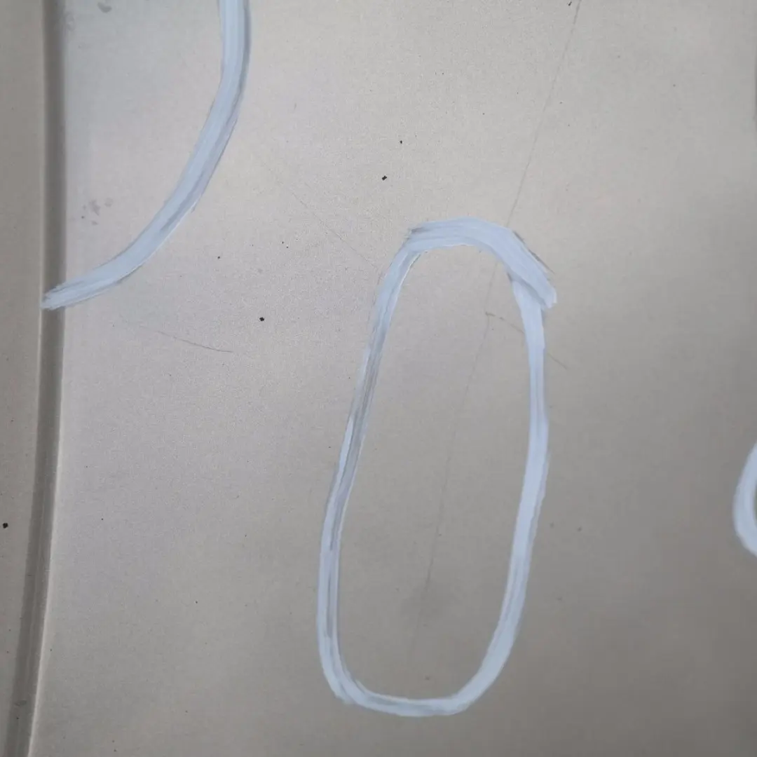  Genuine BMW 5 SERIES E61 E61N Tailgate Trunk Boot Lid Olivine Green Metallic 349 - SKU 7130799-OLI - Part number 7130799