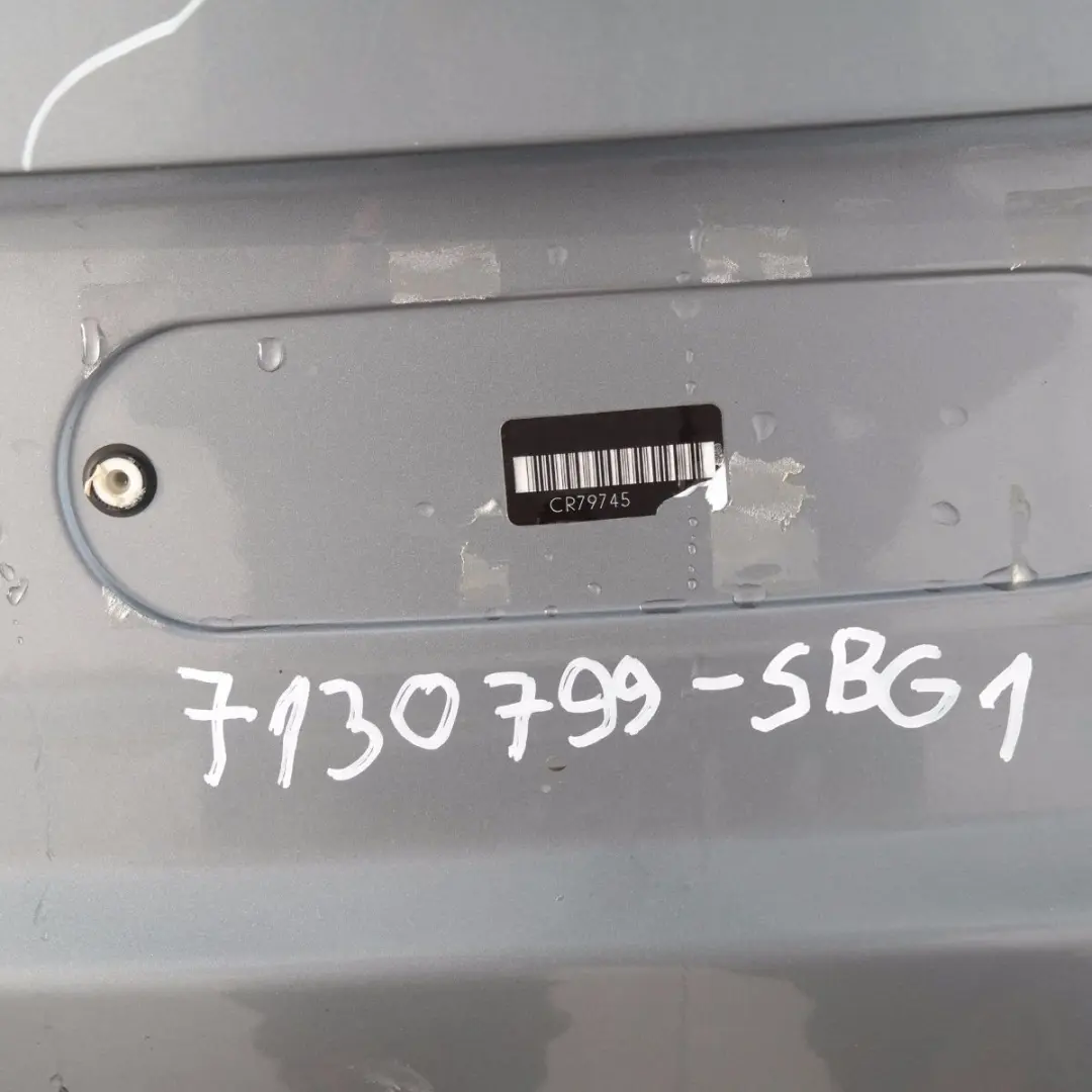 Genuine BMW 5 SERIES 1 E61 E61N Tailgate Trunk Boot Lid Silbergrau Silber Grey to with Part number 7130799 Genuine BMW 5 SERIES 1 E61 E61N Tailgate Trunk Boot Lid Silbergrau Silber Grey - SKU 7130799-SBG1 - Part number 7130799