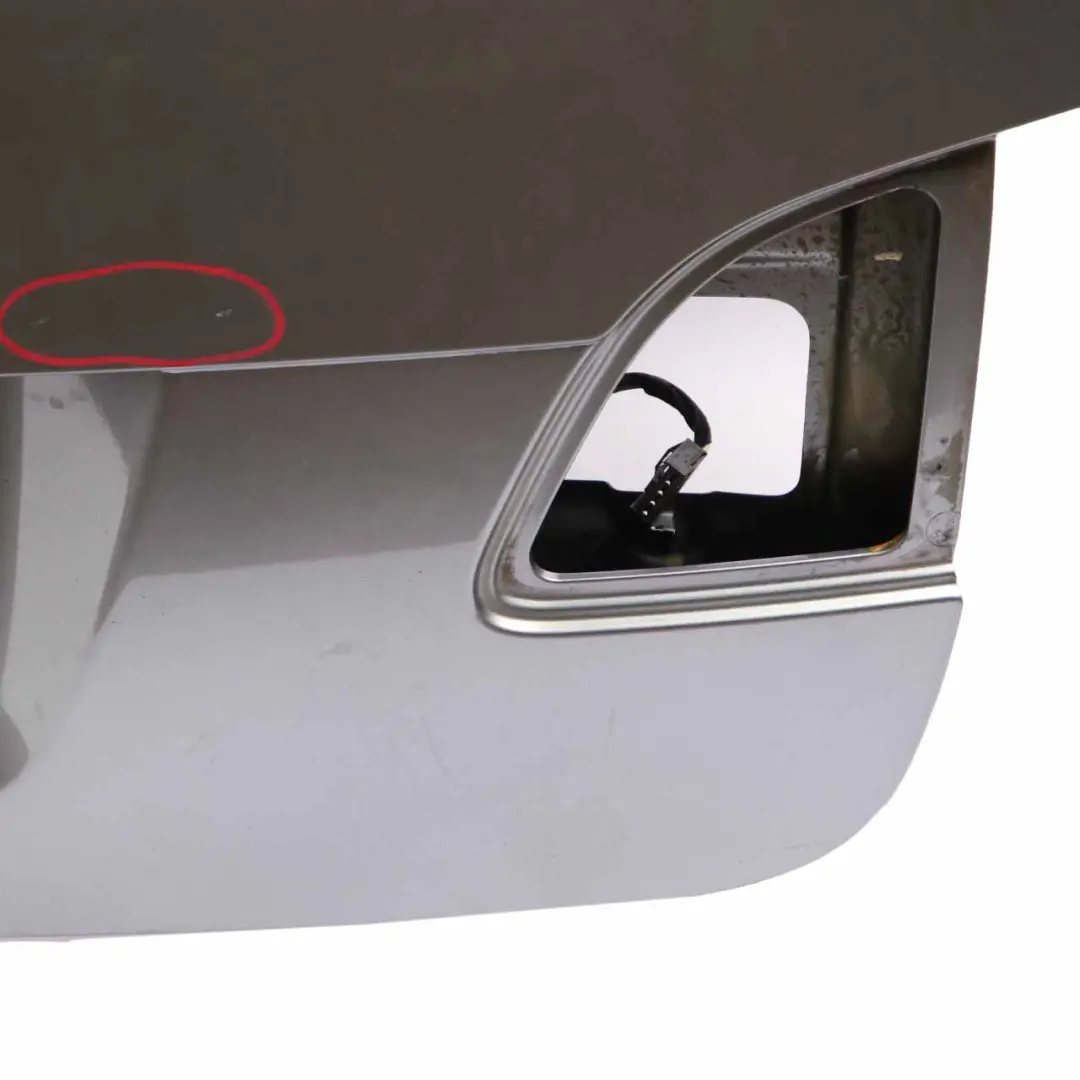 Trunk Boot Lid Spacegrau Space Grey Metallic - A52 to BMW E61 Touring Tailgate with Part number 7130799 BMW E61 Touring Tailgate Trunk Boot Lid Spacegrau Space Grey Metallic - A52 - SKU 7130799-SCG1 - Part number 7130799
