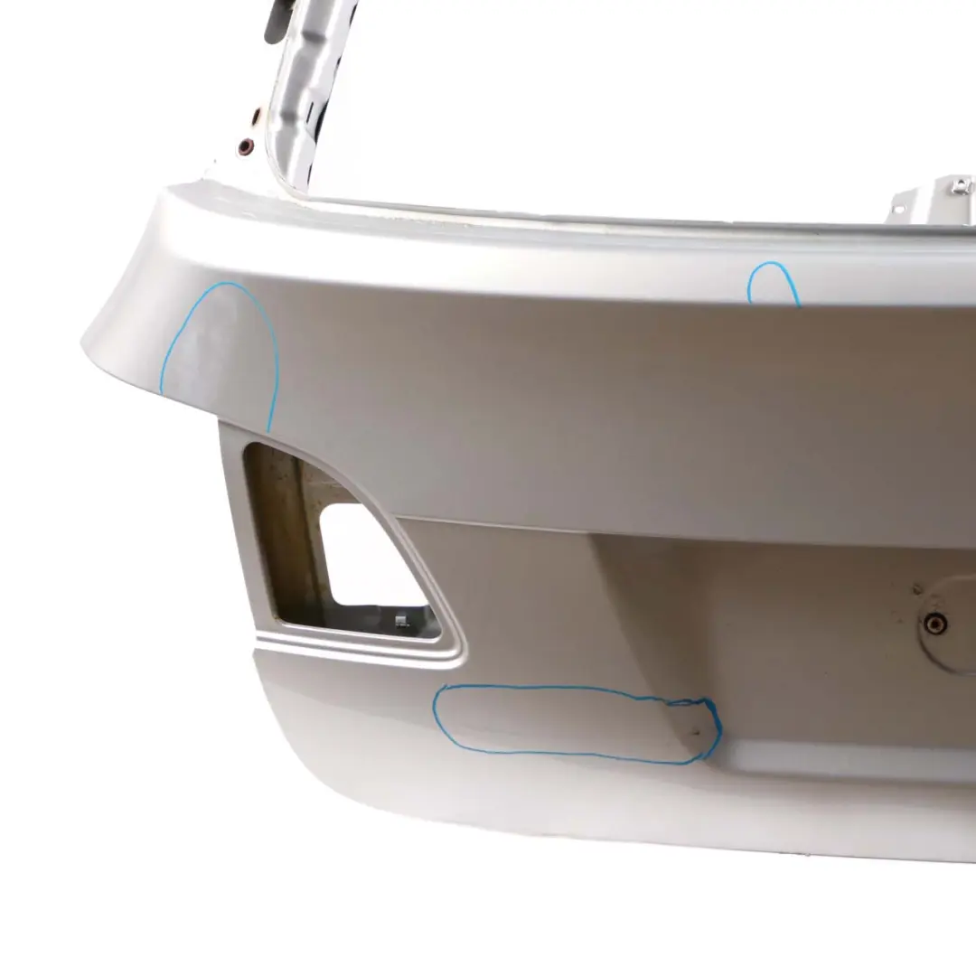 Trunk Boot Lid Titansilber Titan Silver Metallic 354 to BMW 5 E61 Touring Tailgate with Part number 7130799 BMW 5 E61 Touring Tailgate Trunk Boot Lid Titansilber Titan Silver Metallic 354 - SKU 7130799-TS - Part number 7130799