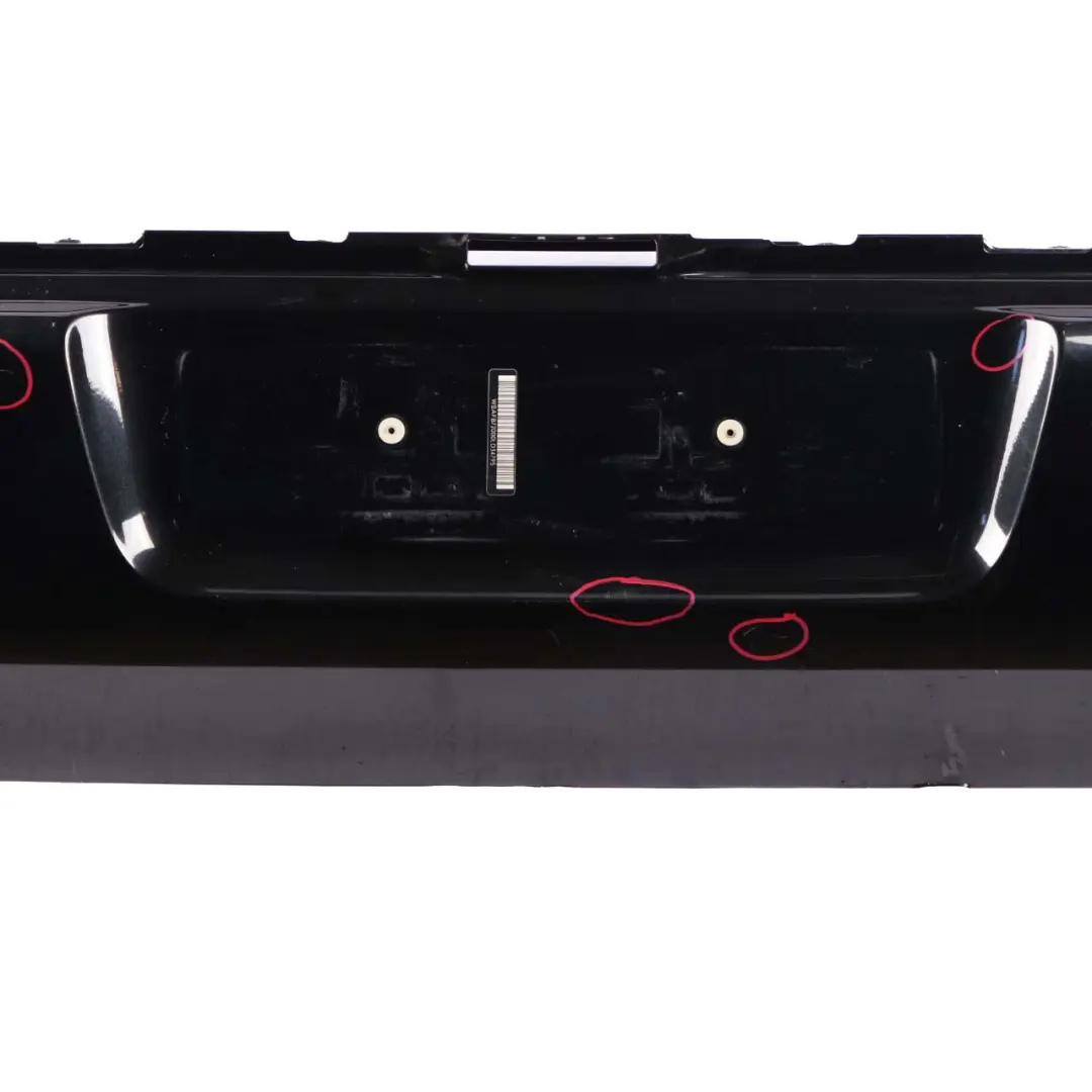  £BMW X5 E53 Trunk Lid Bottom Lower Boot Tailgate Black Sapphire Metallic - 475 - SKU 7130827-BS4 - Part number 7130827