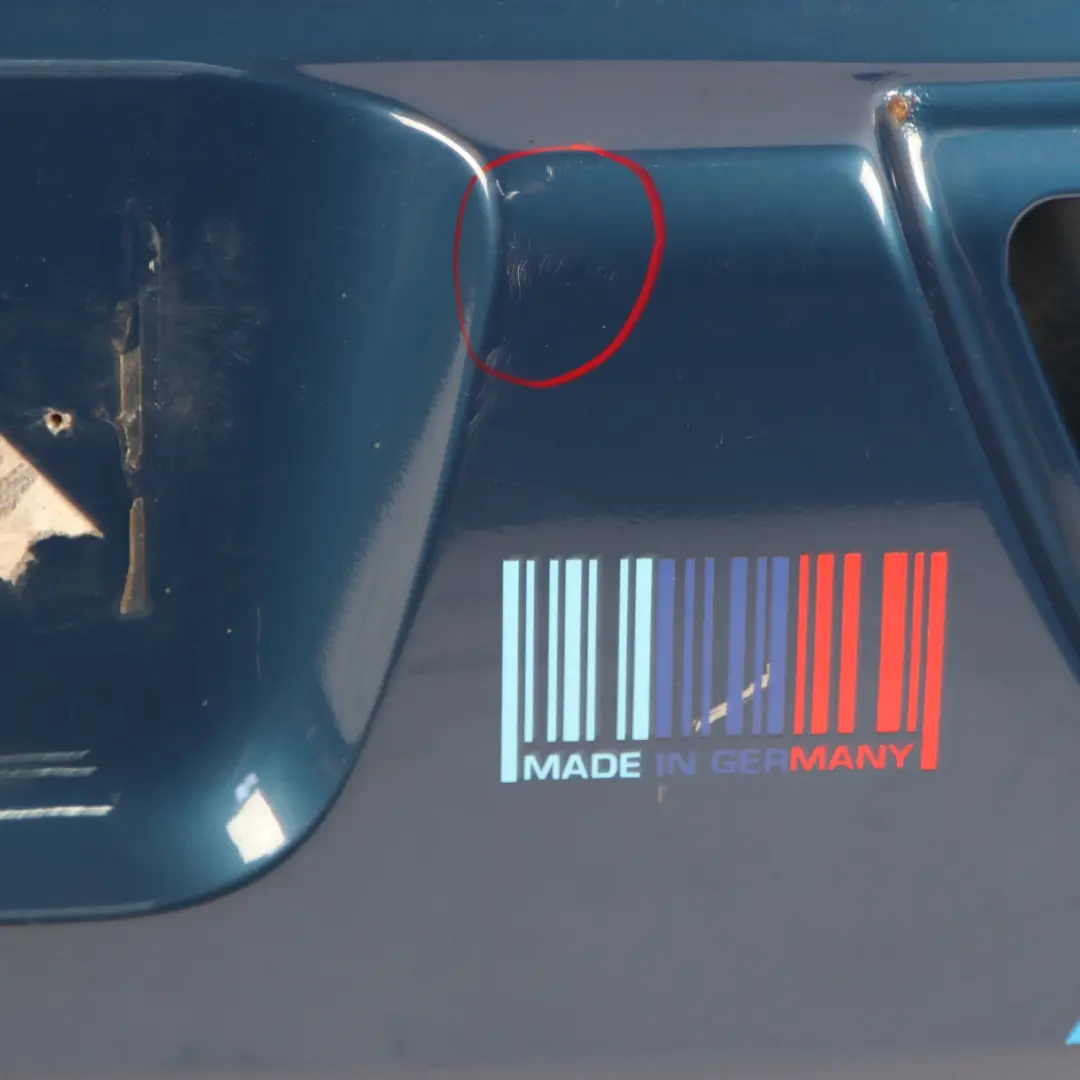 BMW X5 E53 Boot Trunk Lid Tailgate Bottom Lower Topasblau Blue Metallic - 364 - SKU 7130827-TPB1 - Part number 7130827