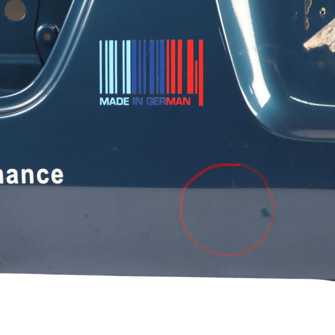 Boot Trunk Lid Tailgate Bottom Lower Topasblau Blue Metallic - 364 to BMW X5 E53 with Part number 7130827 BMW X5 E53 Boot Trunk Lid Tailgate Bottom Lower Topasblau Blue Metallic - 364 - SKU 7130827-TPB1 - Part number 7130827