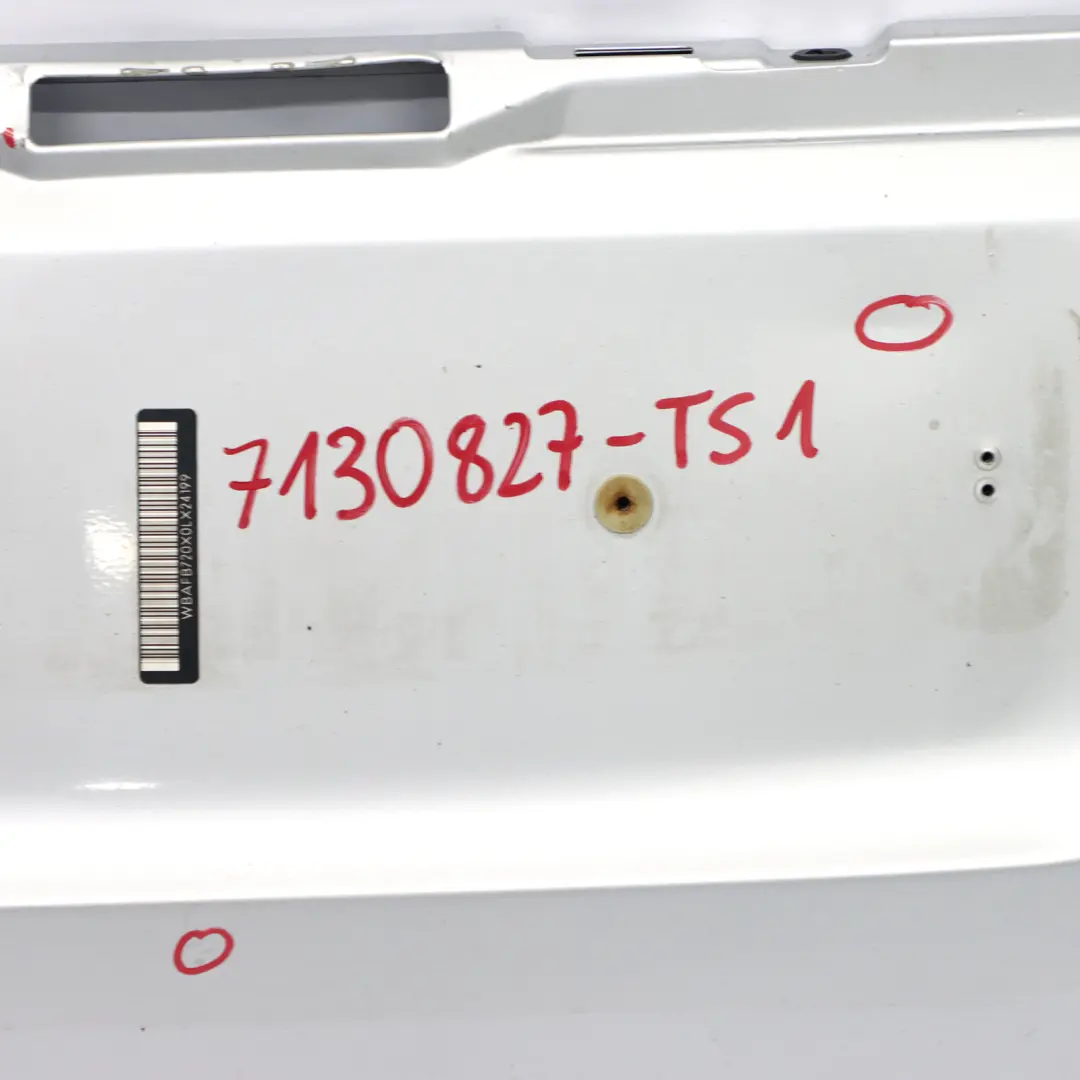 BMW X5 E53 Boot Trunk Lid Bottom Lower Tailgate Titansilber Titan Silver - 354 - SKU 7130827-TS1 - Part number 7130827