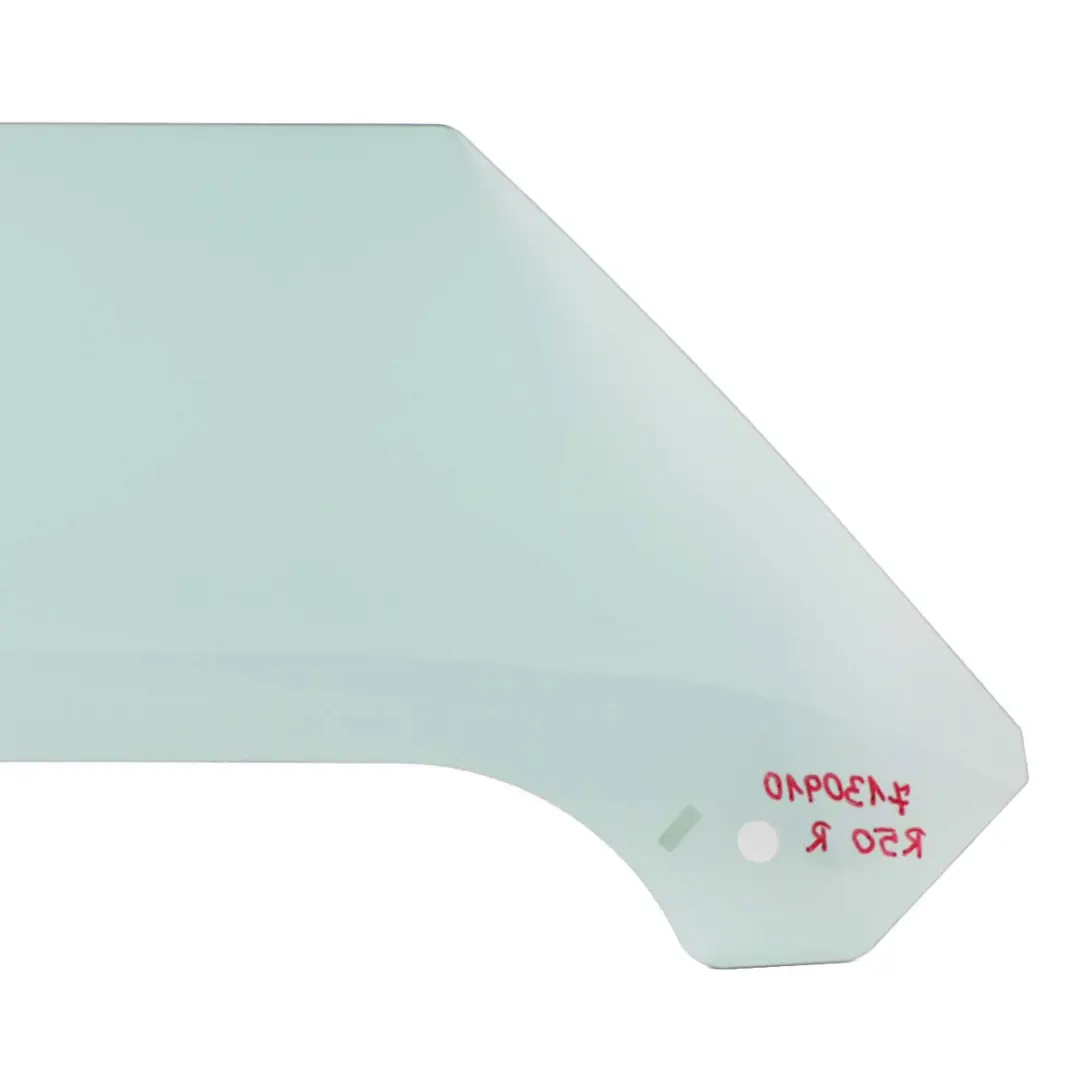 Mini R50 R52 R53 Vetro del finestrino della porta verde anteriore destro AS2 - SKU 7130910 - Numero di parte 7130910