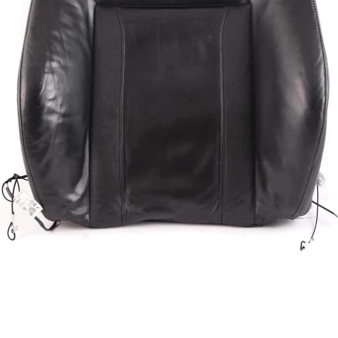 Heated Front Sport Seat Backrest Cover Black Leather Walknappa to BMW X5 E53 with Part number 7131094 BMW X5 E53 Heated Front Sport Seat Backrest Cover Black Leather Walknappa - SKU 7131094 - Part number 7131094