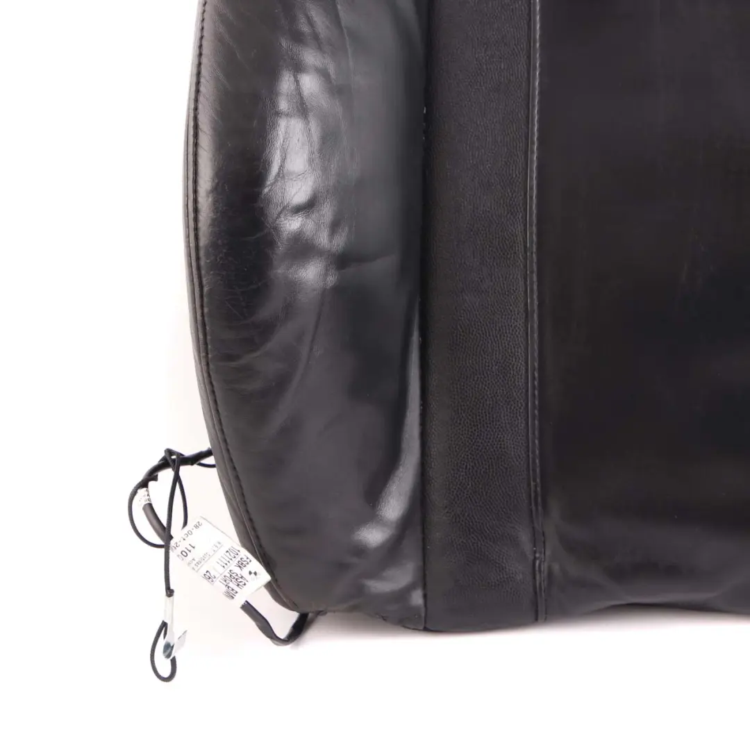 Heated Front Sport Seat Backrest Cover Black Leather Walknappa to BMW X5 E53 with Part number 7131094 BMW X5 E53 Heated Front Sport Seat Backrest Cover Black Leather Walknappa - SKU 7131094 - Part number 7131094