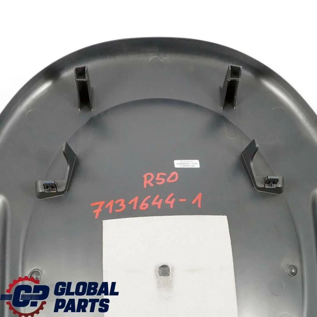 Cache Arriere de Siege Avant, Droite/Gouche pour Mini Cooper R50 R52 à propos du numéro de pièce 7131644 Mini Cooper R50 R52 Cache Arriere de Siege Avant, Droite/Gouche - SKU 7131644-1 - Numéro de pièce 7131644