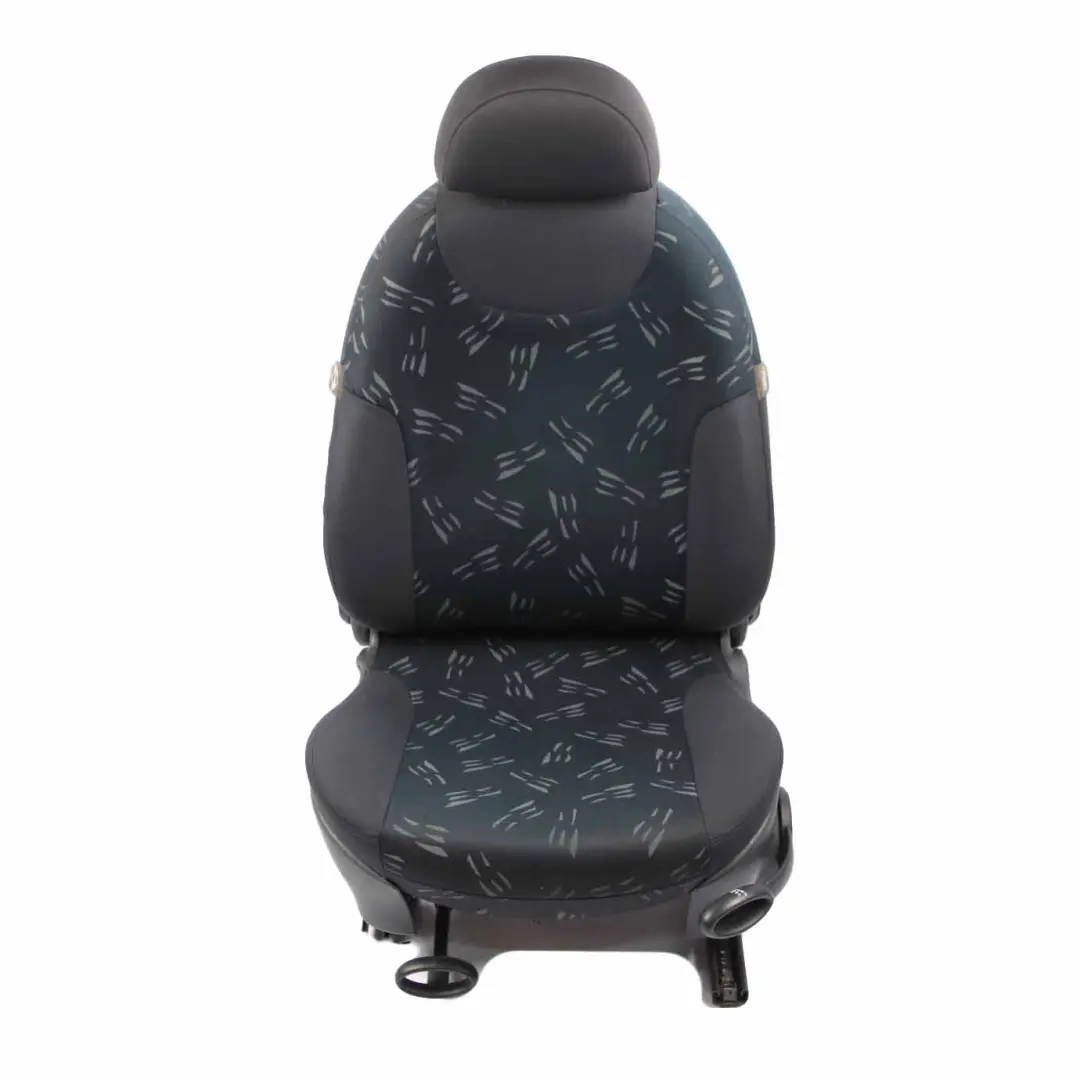 Front Left N/S Seat Cloth Fabric Random Panther Black to Mini Cabrio R52 with Part number 7131923 Mini Cabrio R52 Front Left N/S Seat Cloth Fabric Random Panther Black - SKU 7131923 - Part number 7131923