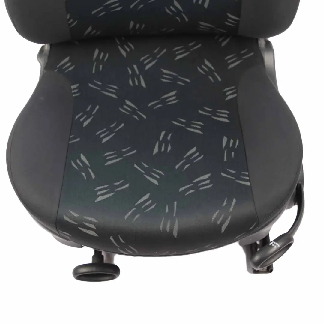 Sedile Anteriore Sinistro Tessuto Random Panther Nero per Mini Cabrio R52 con numero di parte 7131923 Mini Cabrio R52 Sedile Anteriore Sinistro Tessuto Random Panther Nero - SKU 7131923 - Numero di parte 7131923