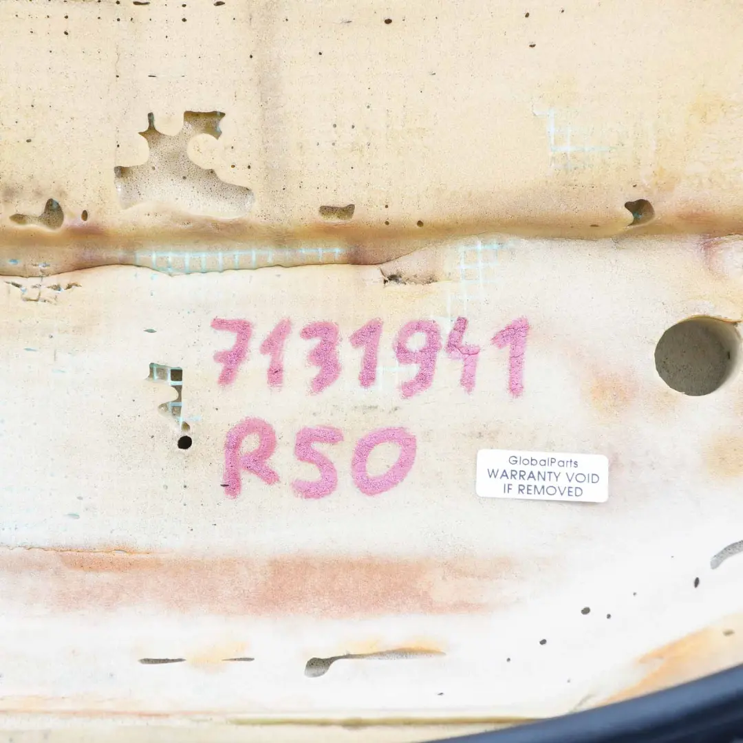 Mini R50 Siège Avant Gauche Droit Panneau Recouvrement Tissu - SKU 7131941 - Numéro de pièce 7131941