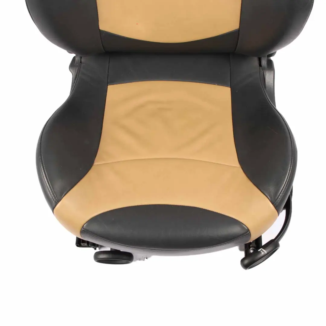  Front Seat Mini R52 Sport Heated Left N/S Leather Passenger Cordoba Beige - SKU 7132007 - Part number 7132007