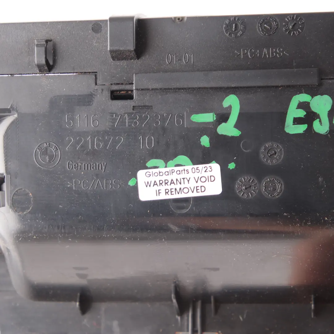 Centre Console Storage Sunglasses Tray Wood Burr Walnut to BMW E90 E91 with Part number 7132376 BMW E90 E91 Centre Console Storage Sunglasses Tray Wood Burr Walnut - SKU 7132376-2 - Part number 7132376