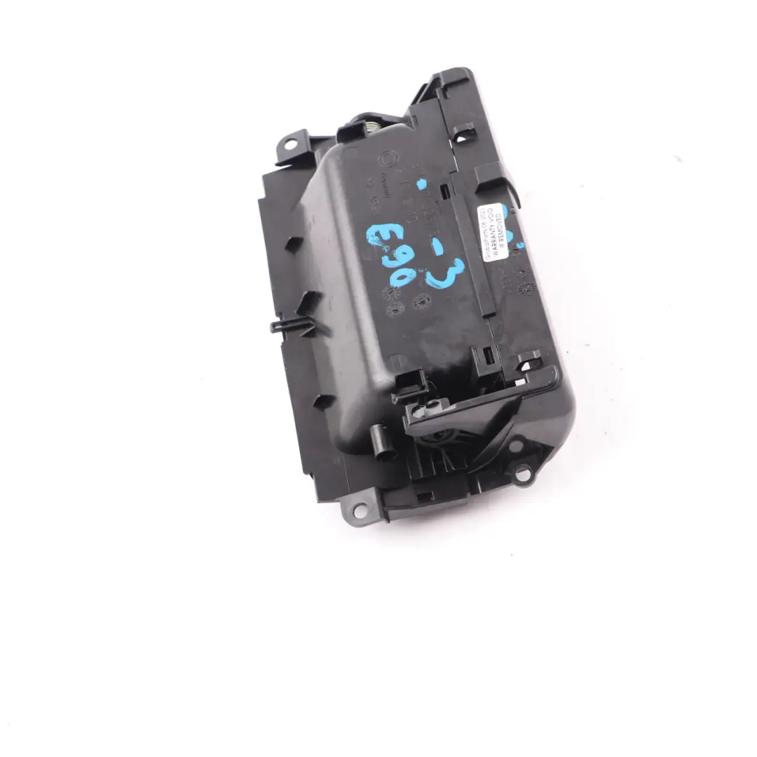 BMW E90 E91 Console Centrale Rangement Lunettes Soleil Aluminium Brossé 7132376 - SKU 7132376-3 - Numéro de pièce 6982453
