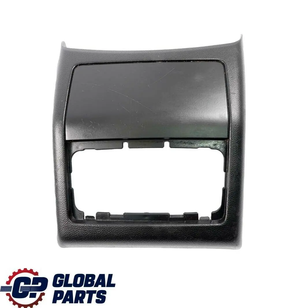 Revestimiento Embellecedor Trasero Consola Central Negro para BMW E90 E91 con número de pieza 7132381 BMW E90 E91 Revestimiento Embellecedor Trasero Consola Central Negro - SKU 7132381 - Número de pieza 7132381