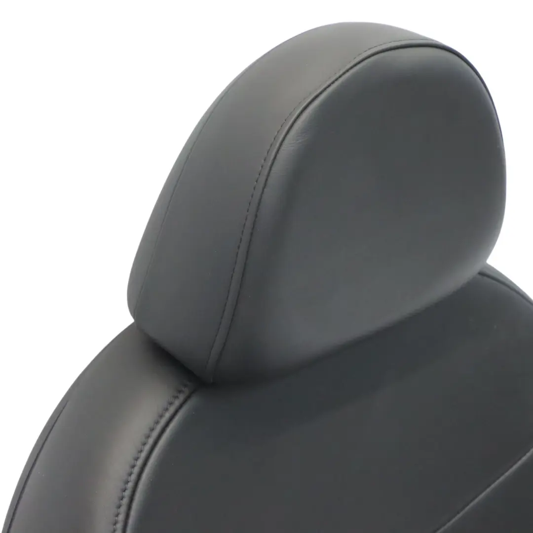 Front Left N/S Leather Gravity Panther Black to Mini Cooper One R50 R53 Sport Seat with Part number 7132545 Mini Cooper One R50 R53 Sport Seat Front Left N/S Leather Gravity Panther Black - SKU 7132545-2 - Part number 7132545