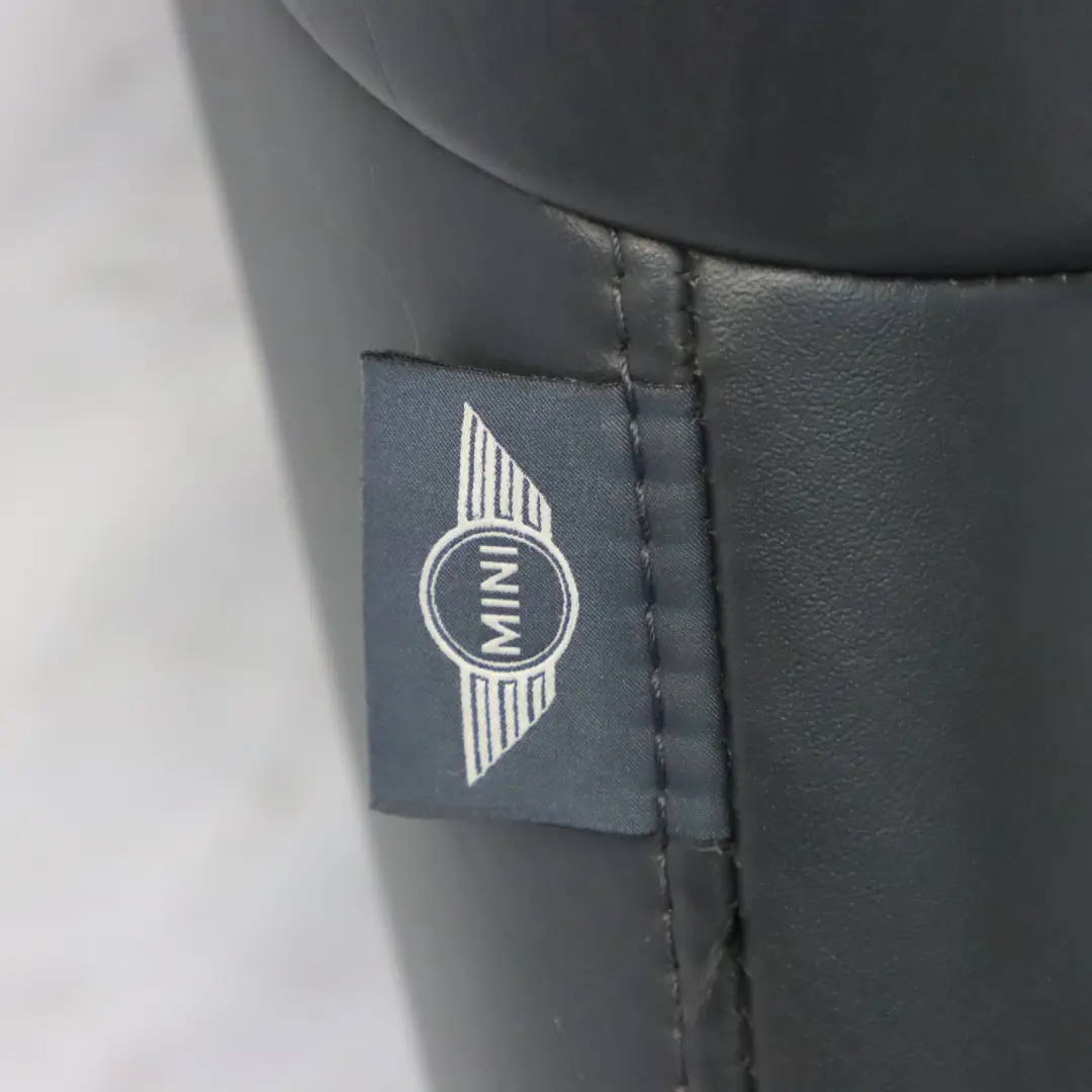 Front Left N/S Leather Gravity Panther Black to Mini Cooper One R50 R53 Sport Seat with Part number 7132545 Mini Cooper One R50 R53 Sport Seat Front Left N/S Leather Gravity Panther Black - SKU 7132545-2 - Part number 7132545