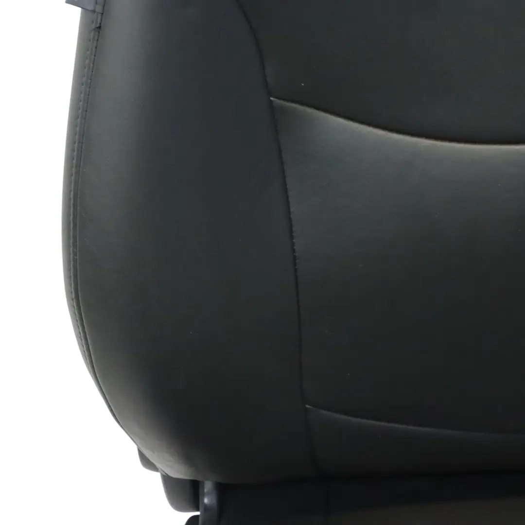 Front Left N/S Leather Gravity Panther Black to Mini Cooper One R50 R53 Sport Seat with Part number 7132545 Mini Cooper One R50 R53 Sport Seat Front Left N/S Leather Gravity Panther Black - SKU 7132545-2 - Part number 7132545