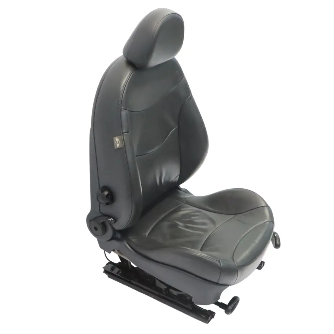 Mini Cooper One R50 R53 Asiento Deportivo Delantero Izquierdo Cuero Negro - SKU 7132545-4 - Número de pieza 7132545