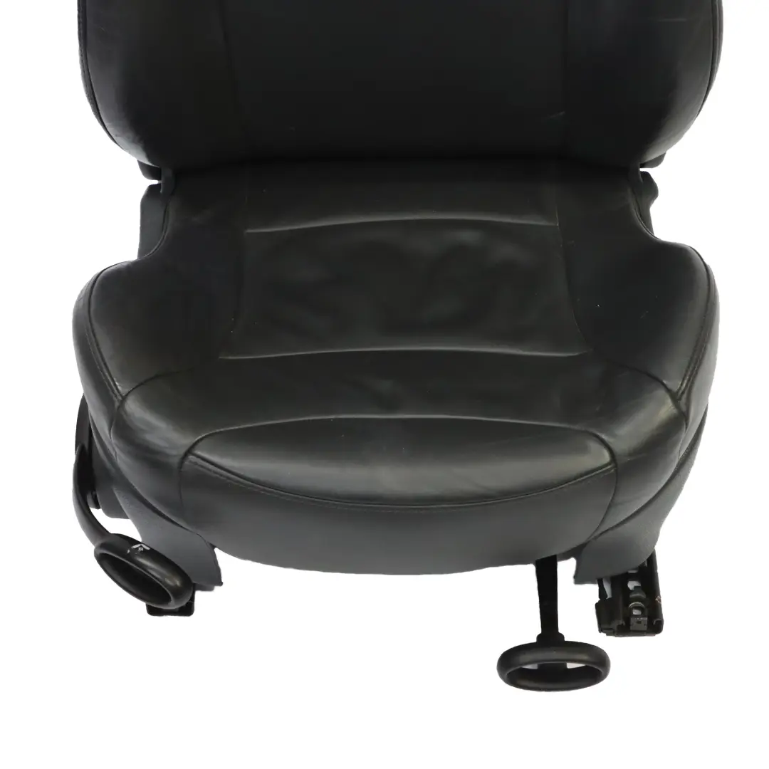 Mini Cooper R50 R53 Sport Front Right O/S Seat Leather Gravity Panther Black - SKU 7132546-1 - Part number 7132546