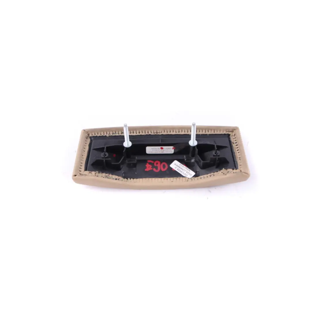  Tapa Consola Central BMW E60 E61 Panel Apoyabrazos Trasero Beige - SKU 7132687 - Número de pieza 7132687