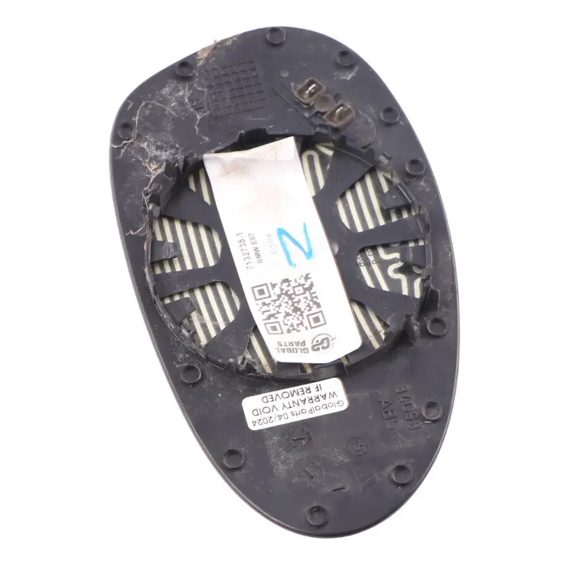 BMW E81 E87 E92 E93 Wing Espejo Vidrio Calentado Izquierda Gran Angular - SKU 7132735-1 - Número de pieza 7132735