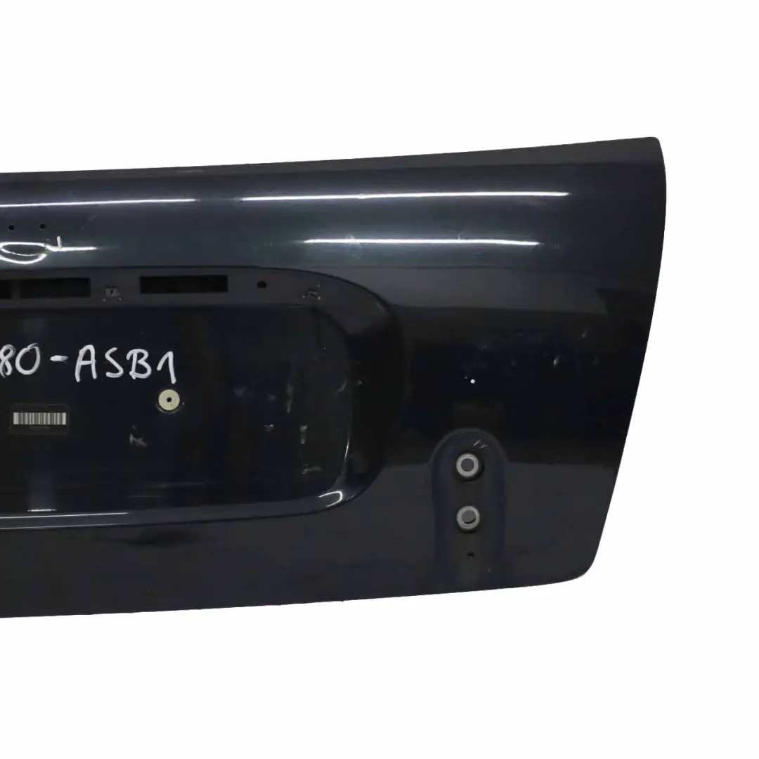 Heckklappe Astro Black Schwarz Metallic - A25 für Mini Cabrio R52 mit Teilenummer 7132880 Mini Cabrio R52 Heckklappe Astro Black Schwarz Metallic - A25 - SKU 7132880-ASB1 - Teilenummer 7132880