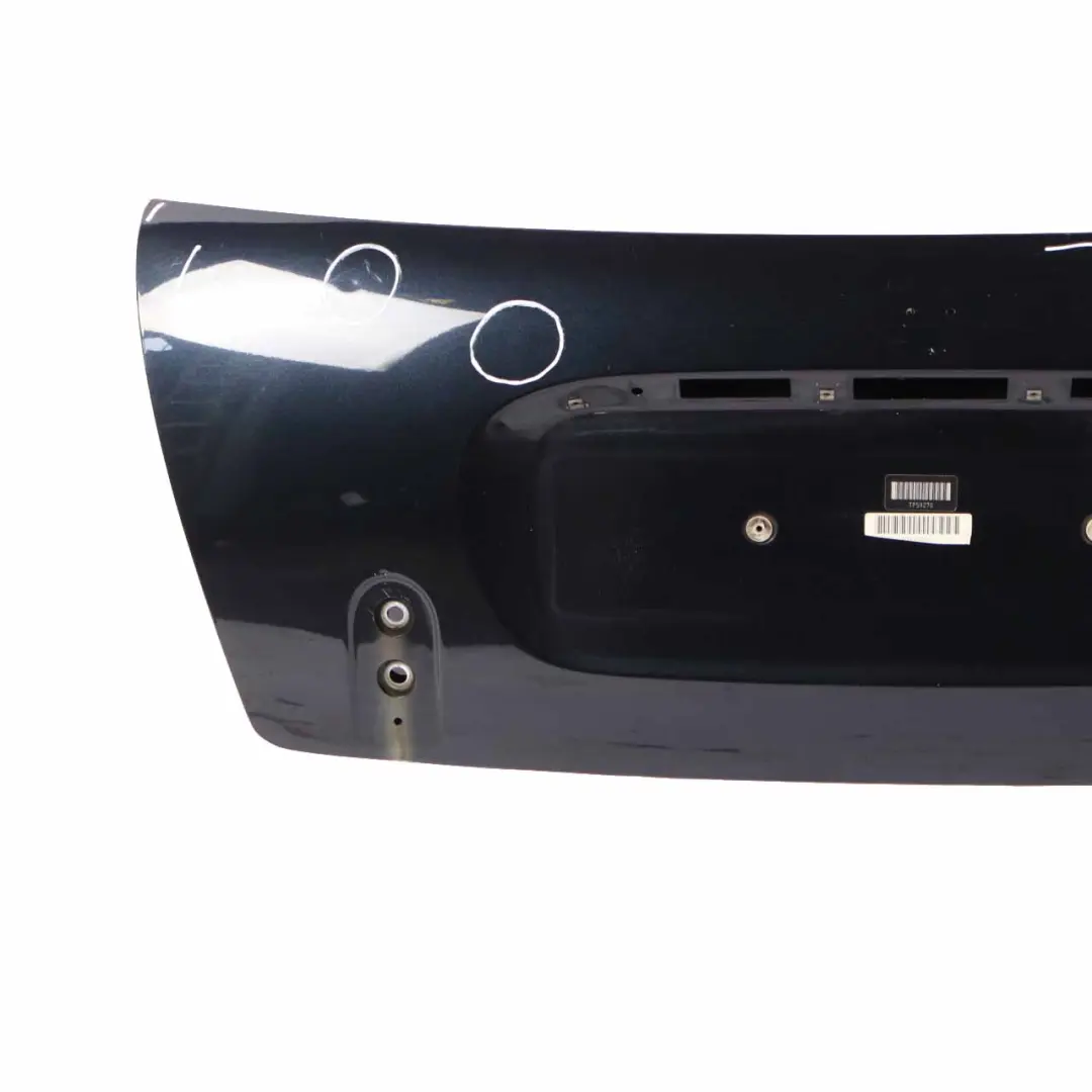 Boot Trunk Lid Tailgate Astro Black Metallic - A25 to Mini R52 Cabrio with Part number 7132880 Mini R52 Cabrio Boot Trunk Lid Tailgate Astro Black Metallic - A25 - SKU 7132880-ASB2 - Part number 7132880