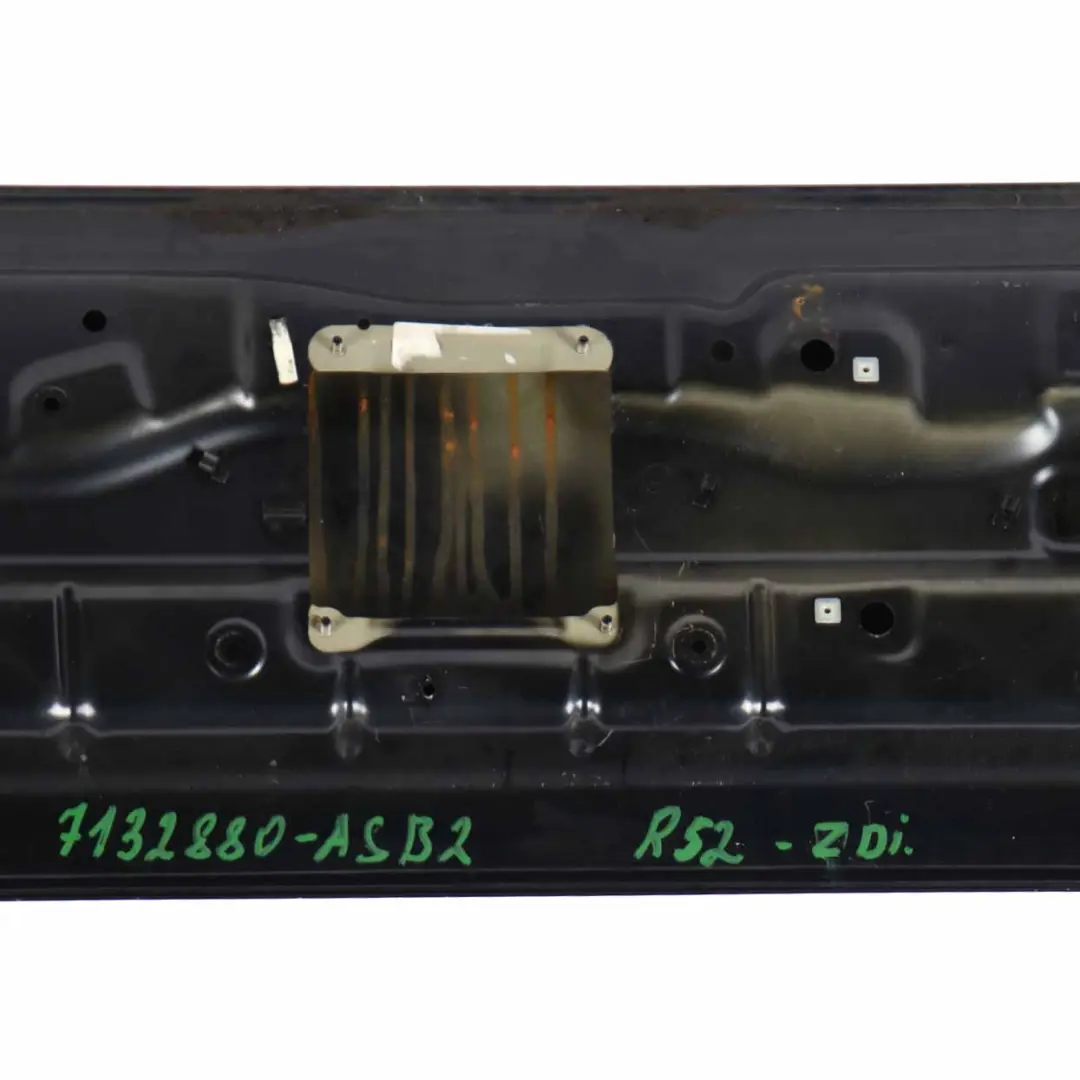 Boot Trunk Lid Tailgate Astro Black Metallic - A25 to Mini R52 Cabrio with Part number 7132880 Mini R52 Cabrio Boot Trunk Lid Tailgate Astro Black Metallic - A25 - SKU 7132880-ASB2 - Part number 7132880