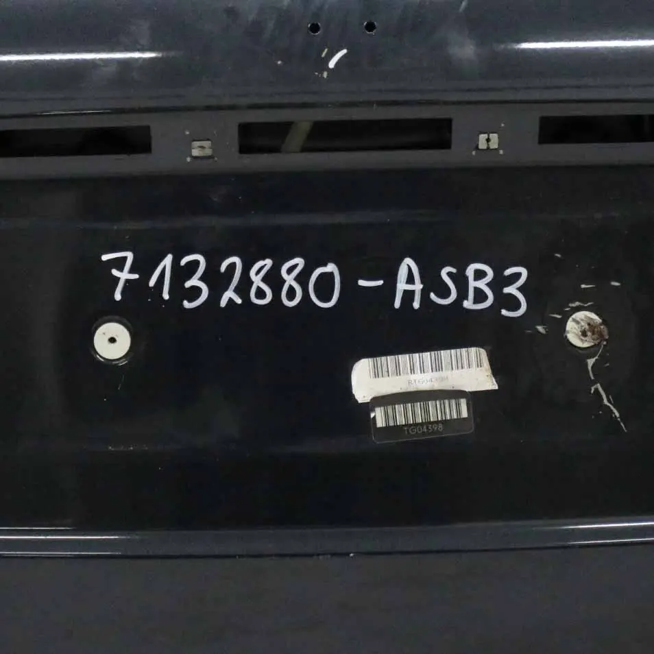 Mini Cabrio R52 Heckklappe Astro Black Schwarz Metallic - A25 - SKU 7132880-ASB3 - Teilenummer 7132880
