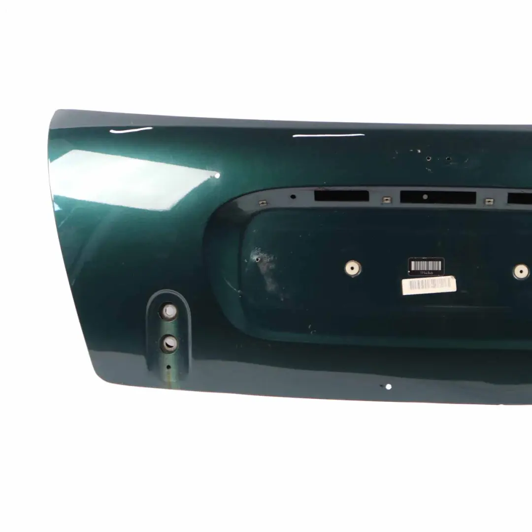 Trunk Lid Tailgate Boot Lid British Racing Green Metallic - 895 to Mini Cabrio R52 with Part number 7132880 Mini Cabrio R52 Trunk Lid Tailgate Boot Lid British Racing Green Metallic - 895 - SKU 7132880-BRG - Part number 7132880