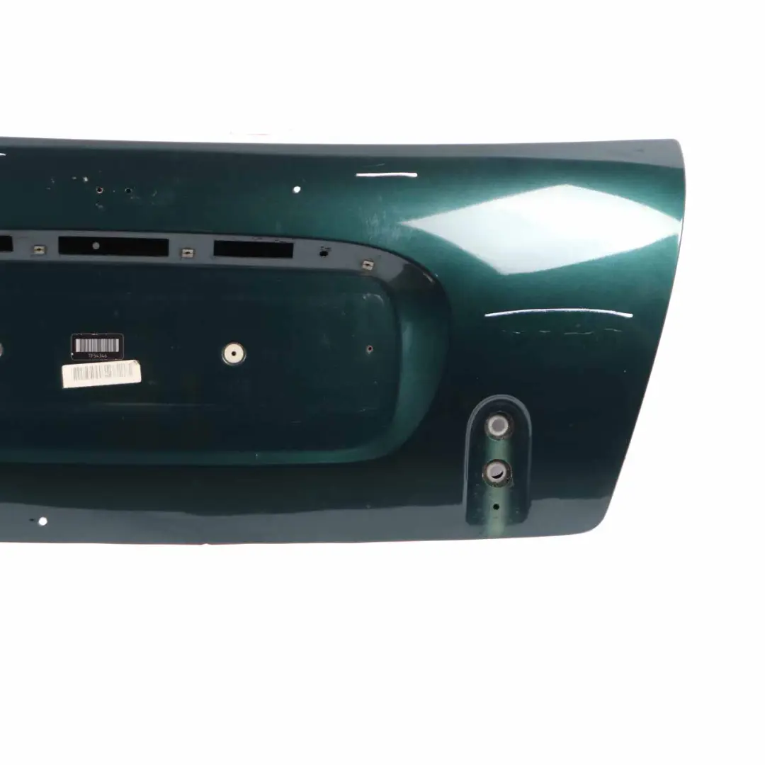 Trunk Lid Tailgate Boot Lid British Racing Green Metallic - 895 to Mini Cabrio R52 with Part number 7132880 Mini Cabrio R52 Trunk Lid Tailgate Boot Lid British Racing Green Metallic - 895 - SKU 7132880-BRG - Part number 7132880